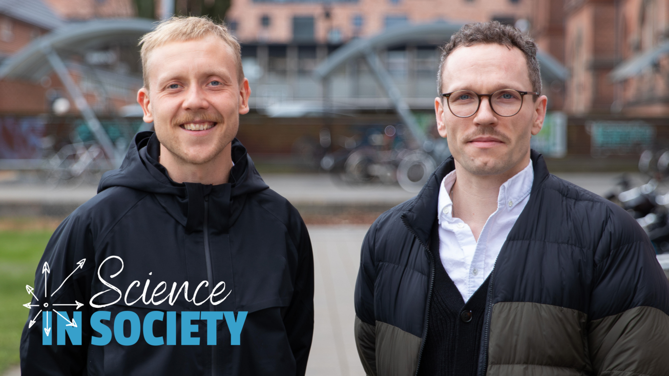 Andreas Breenfeldt Andersen (right) acts as an adviser and a sparring partner for long-distance runner Jacob Simonsen. But it goes both ways. The collaboration gives the sports science researcher the opportunity to test research hypotheses in practice.