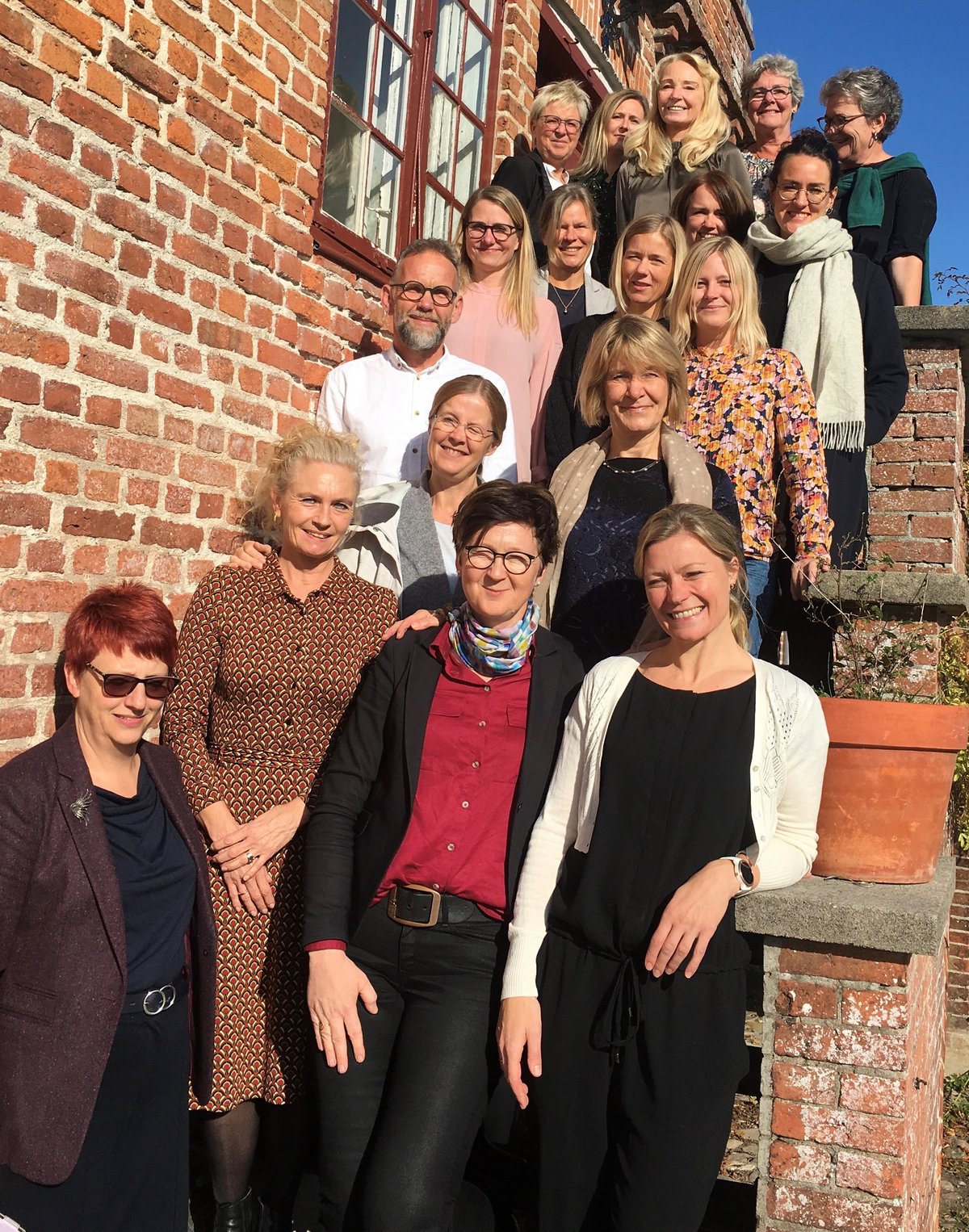 Group photo of staff