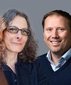 Inger Mechlenburg og Ulrik Dalgas fra Institut for Klinisk Medicin og Institut for Folkesundhed forener deres forskellige faglige ekspertise i håb om at klæde fysioterapeuter bedre på til at behandle patienter med slidgigt i hoften. Foto: Melissa Yildi